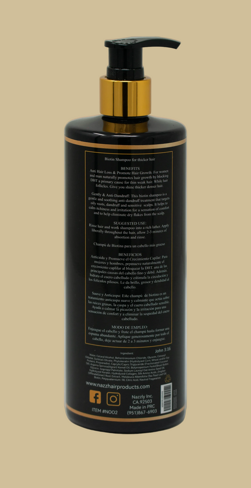 Biotin Shampoo for Thicker Hair